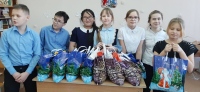 Пятиклассники собрали подарки от святителя Николая детям-инвалидам