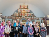 В сельских храмах Хабаровска прошла акция «Портфель первоклассника»