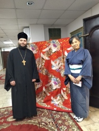 Хабаровский священник посетил прием по случаю дня рождения Императора Японии