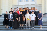 Студенты из Китая познакомились с Православием и деятельностью Хабаровской епархии