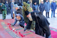 В день защитника Отечества глава Приамурской митрополии почтил память погибших воинов-дальневосточников