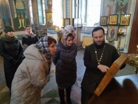 Сотрудники Государственного Архива посетили храм святителя Иннокентия Иркутского