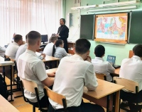 Настоятель Христорождественского собора побеседовал со школьниками о духовных истоках СВО