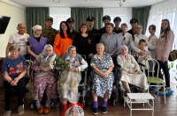 100-летняя жительница Марфо-Мариинской богадельни получила награду «Почётный ветеран города»