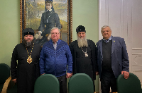 Митрополит Артемий встретился с председателем Императорского Православного Палестинского Общества (ИППО) Сергеем Степашиным