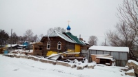 Храм в поселке Литовко увенчал купол