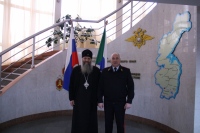 Состоялась рабочая встреча митрополита Артемия с начальником УМВД по Хабаровскому краю