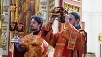 День особого поминовения усопших начался с литургии в главном храме Хабаровского края
