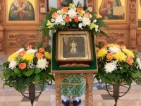 В день памяти святого преподобного Серафима Саровского была совершена праздничная Литургия