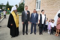 Митрополит Артемий совершил освящение детского сада «Мозаика» в селе Тополево