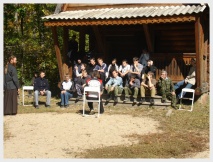 Посещение преподавателями и студентами Хабаровской семинарии Большехехцирского заповедника (28 сентября 2008 года)