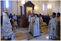 Архиерейское богослужение в Петропавловском женском монастыре. Хабаровск (13 мая 2010 года)