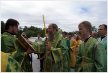 Престольный праздник в храме прп. Серафима Саровского г.Хабаровск (1 августа 2010 года)