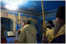 Архипастырская поездка архиепископа Хабаровского и Приамурского Марка в Комсомольское благочиние <br>(22-27 сентября 2010 года)