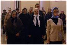 Архиерейское богослужение в Свято-Петропавловском женском монастыре (28 ноября 2010 года)