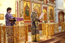День Торжества Православия. Спасо-Преображенский кафедральный собор. 9 марта 2014 года