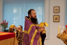 Божественная литургия в молельной комнате села Ильинка 04 октября 2020 г.