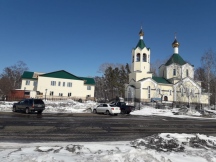 Строительство Духовно-просветительского центра в Николаевске март  2021 г.