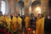Божественная литургия в храме святителя Иннокентия 09 декабря 2022 г.