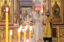 Божественная литургия в Спасо-Преображенском кафедральном соборе 12 июля 2025 г.