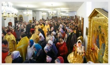 Богослужение в храме св. равноапостольного Николая Японского в Москве (24 февраля 2008 года)